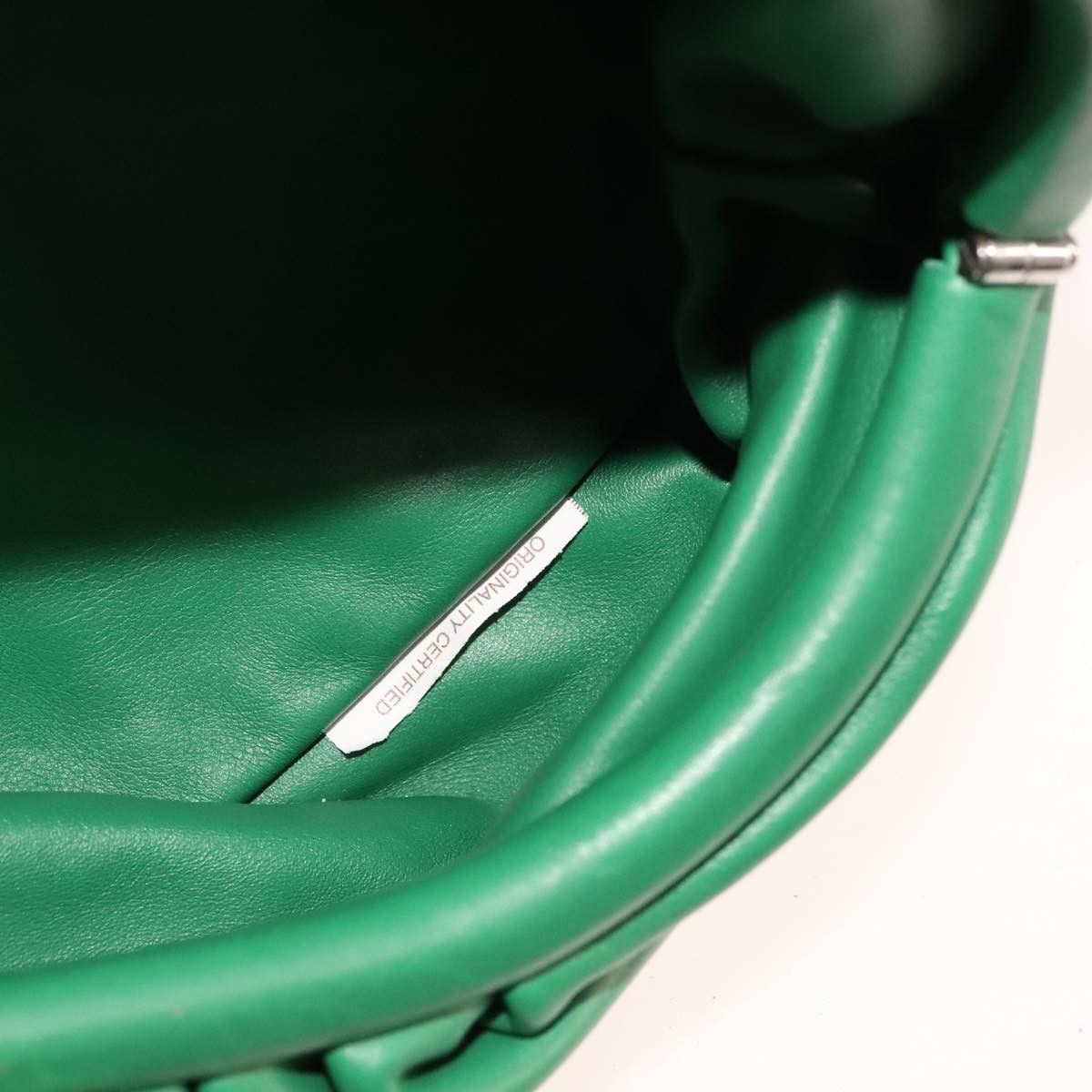 Bottega Veneta Green Leather Shoulder Bag (Pre-Owned) Size ONE SIZE - 20 Thumbnail