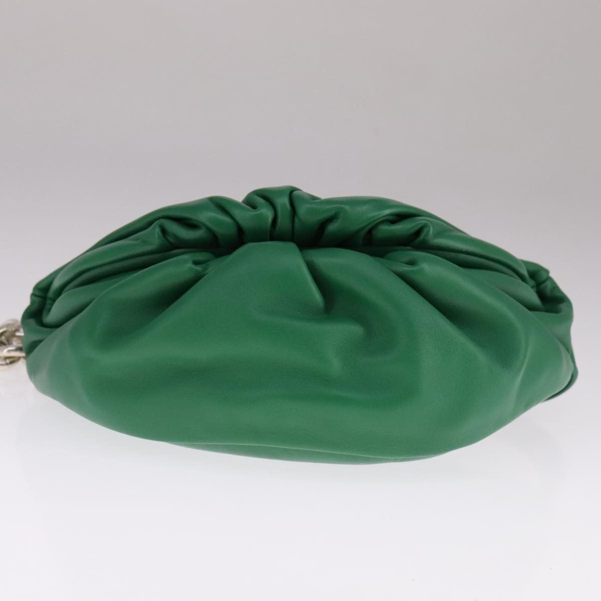 Bottega Veneta Green Leather Shoulder Bag (Pre-Owned) Size ONE SIZE - 18 Thumbnail