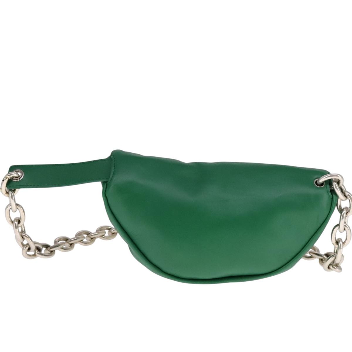 Bottega Veneta Green Leather Shoulder Bag (Pre-Owned) Size ONE SIZE - 2 Thumbnail