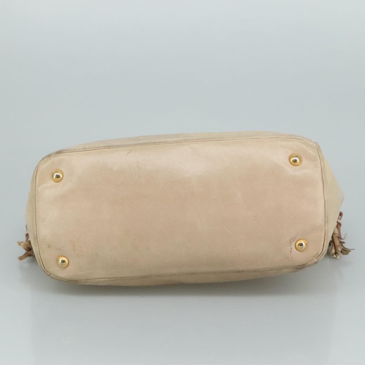Prada Vitello Beige Leather Handbag (Pre-Owned) Size ONE SIZE - 20 Thumbnail