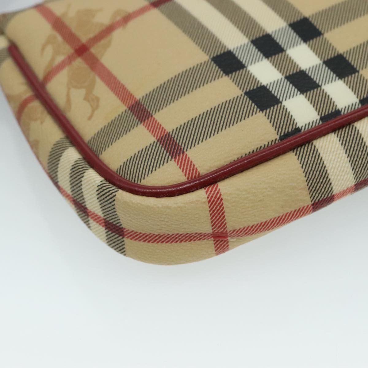 Burberry Nova Check Beige Canvas Clutch Bag (Pre-Owned) Size ONE SIZE - 19 Thumbnail