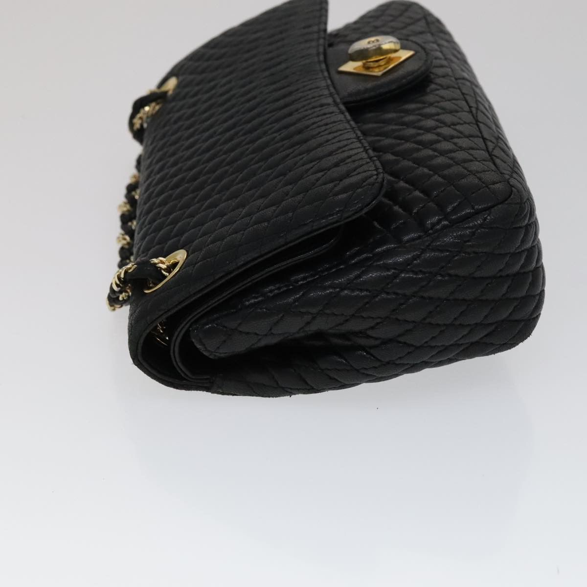 Bally Black Leather Shoulder Bag (Pre-Owned) Size ONE SIZE - 4 Thumbnail