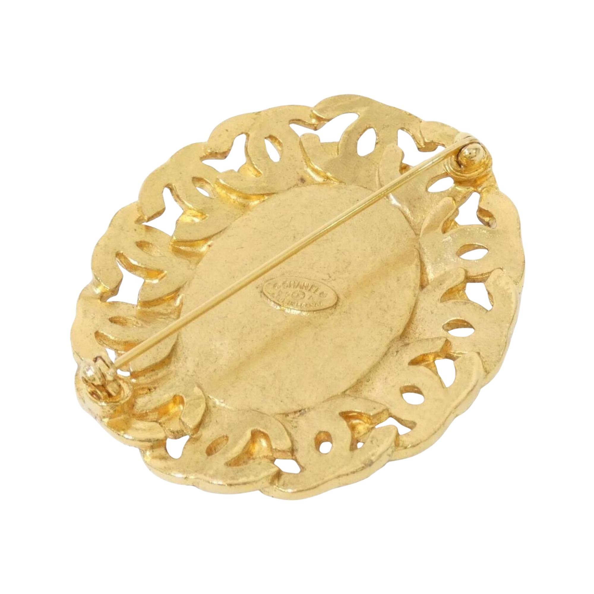 Chanel Chanel Coco Mark brooch Size ONE SIZE - 2 Thumbnail