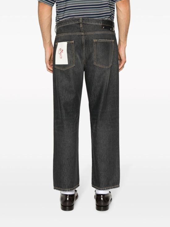 Golden Goose GOLDEN GOOSE Men Denim Pants GMP01186 P00099490100 Black Size US 33 - 5 Thumbnail