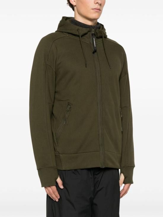 パーカー・フーディ C.P. COMPANY Men Hoodies 18CMSS028A 005086W683 Green C.P. Company C.P. COMPANY Men Hoodies 18CMSS028A 005086W683