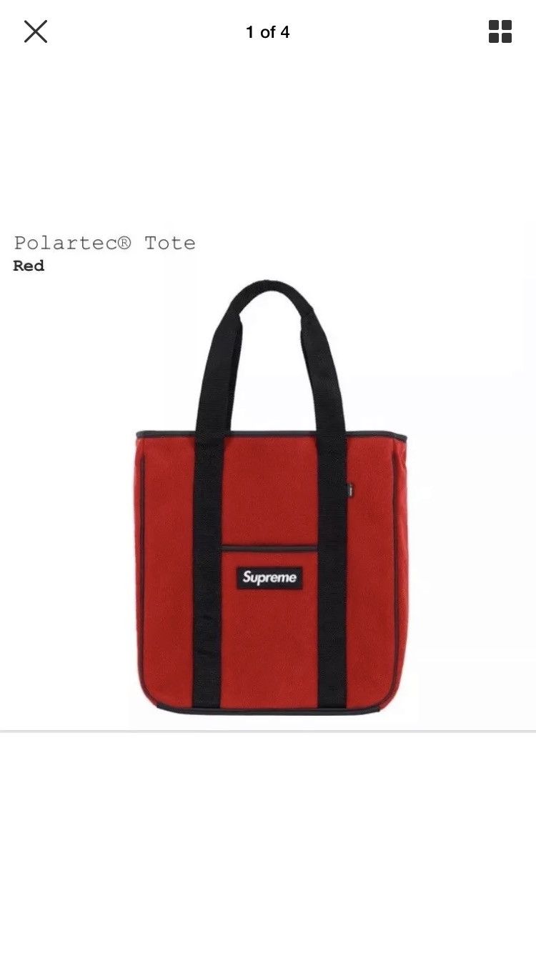 Supreme fashion polartec tote