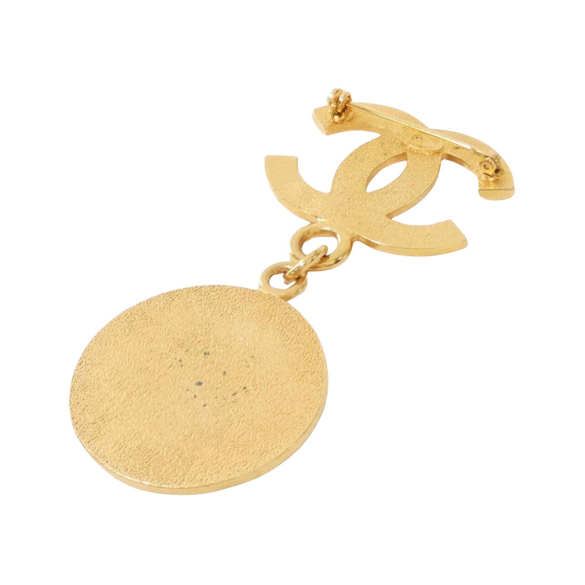 Chanel Chanel Coco Mark brooch Size ONE SIZE - 2 Thumbnail