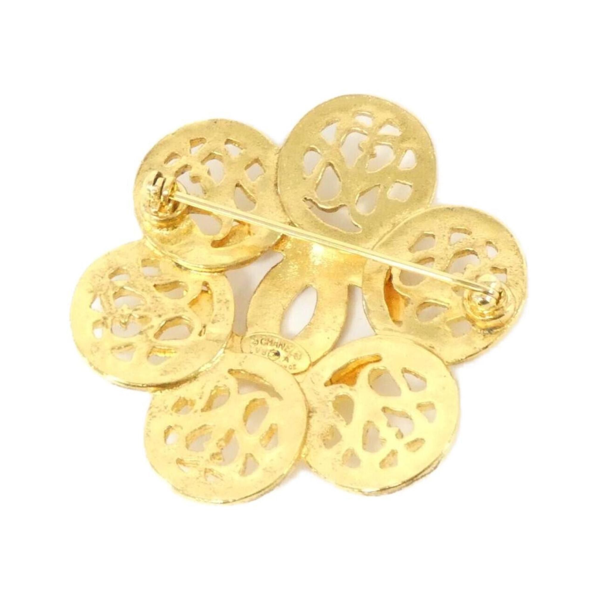 Chanel Chanel Coco Mark brooch Size ONE SIZE - 2 Thumbnail