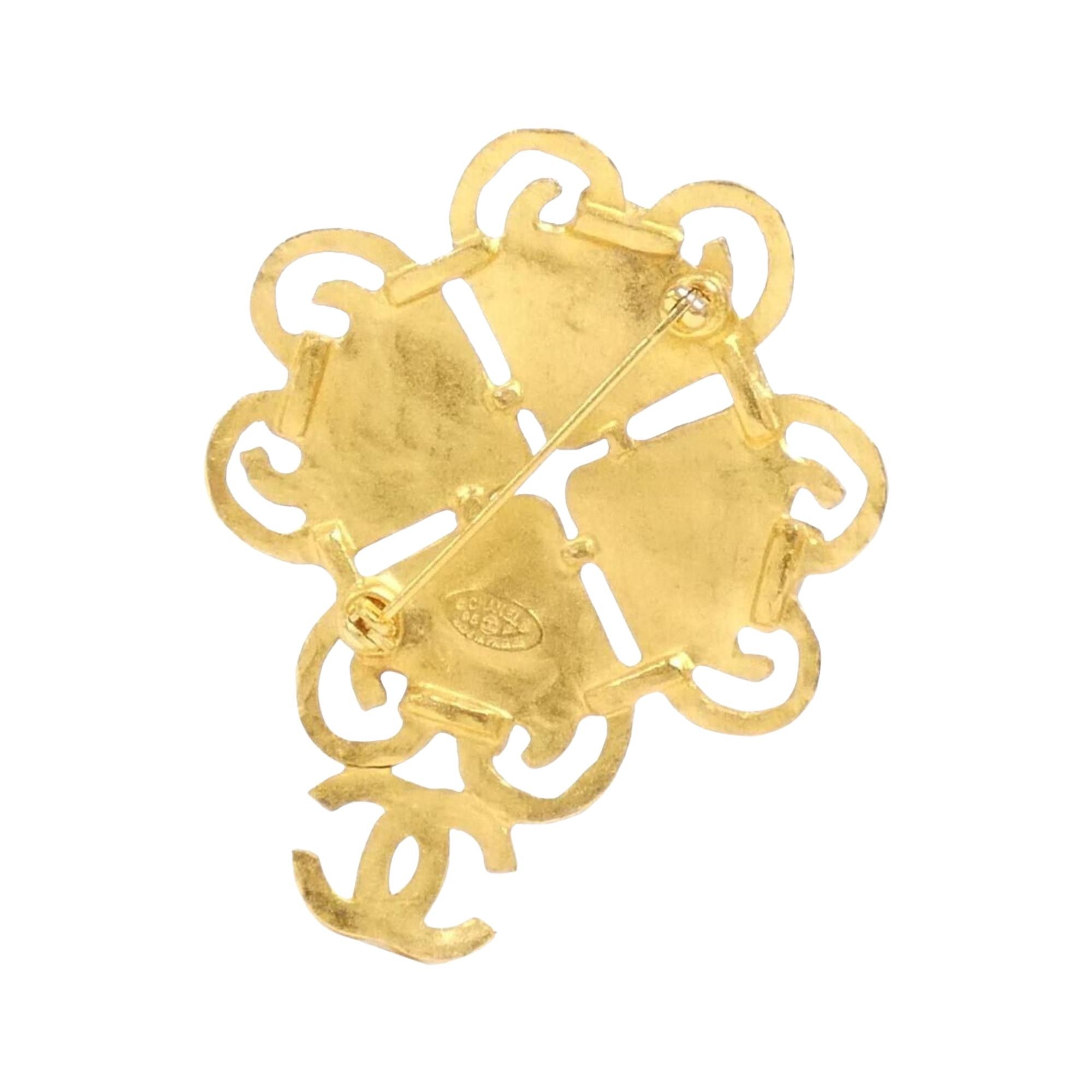 Chanel Chanel Coco Mark brooch Size ONE SIZE - 2 Thumbnail
