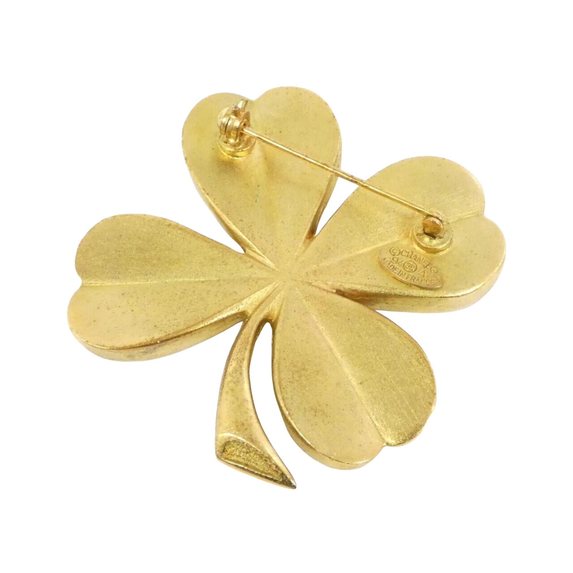 Chanel Chanel Clover brooch Size ONE SIZE - 2 Thumbnail