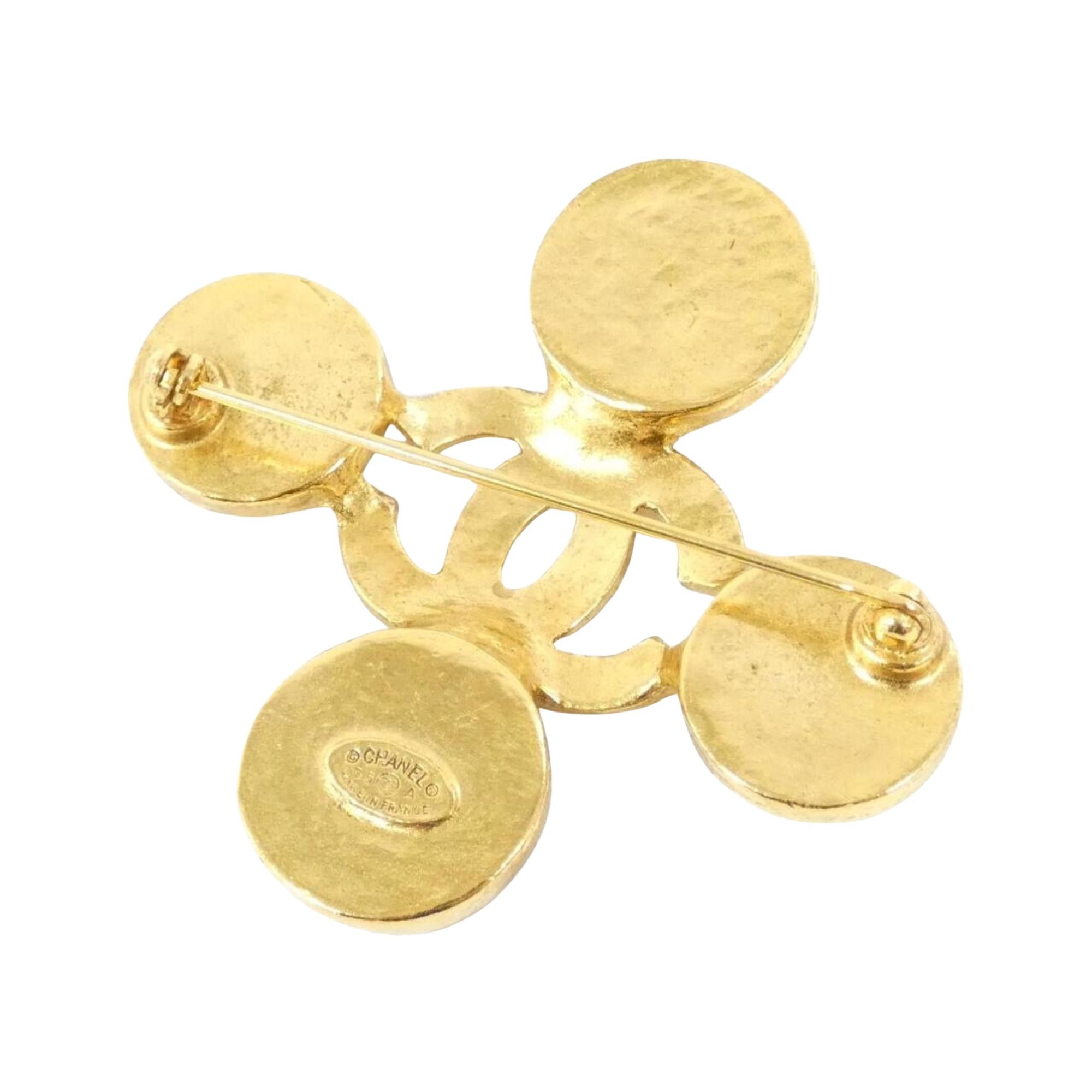 Chanel Chanel Coco Mark brooch Size ONE SIZE - 2 Thumbnail