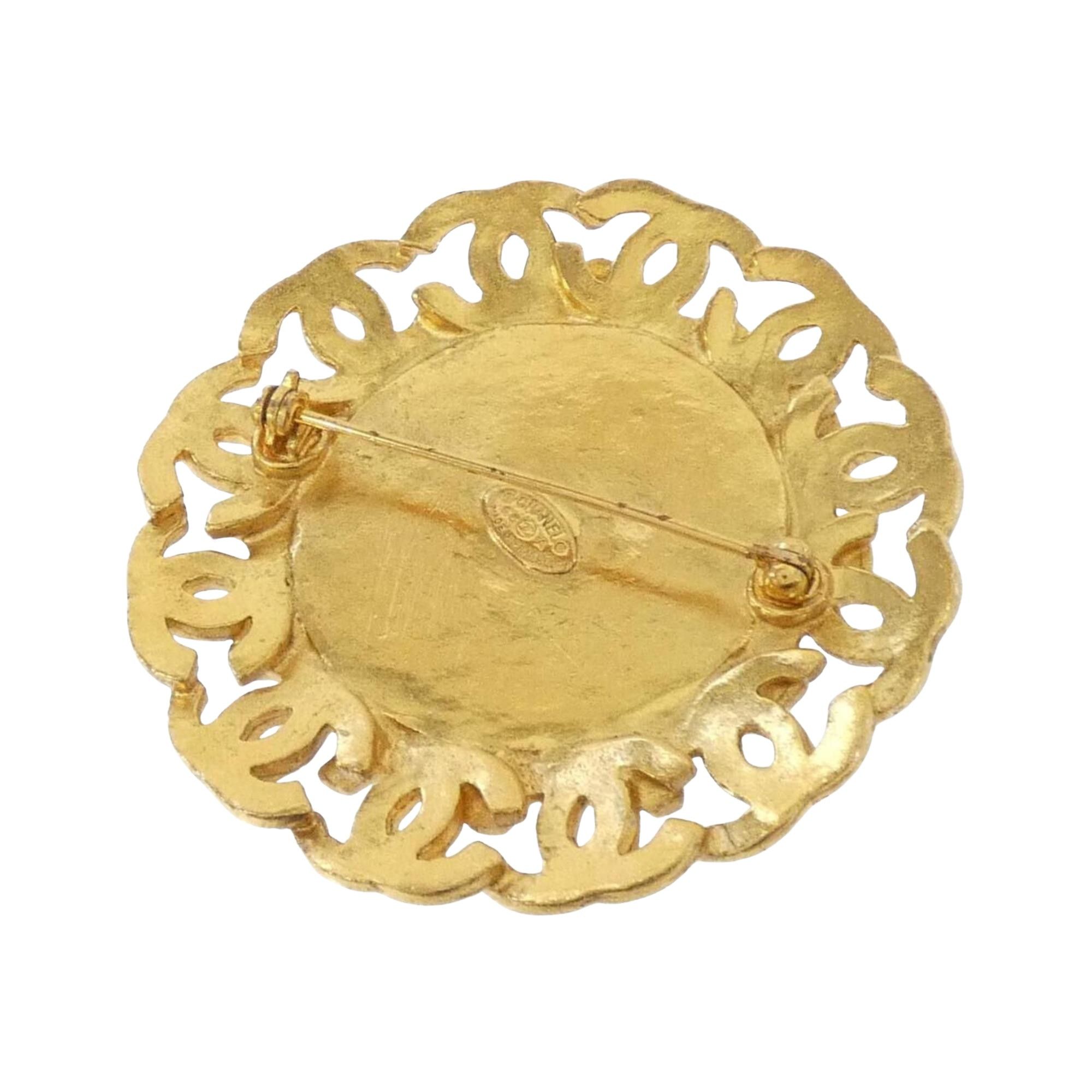 Chanel Chanel Coco Mark brooch Size ONE SIZE - 2 Thumbnail
