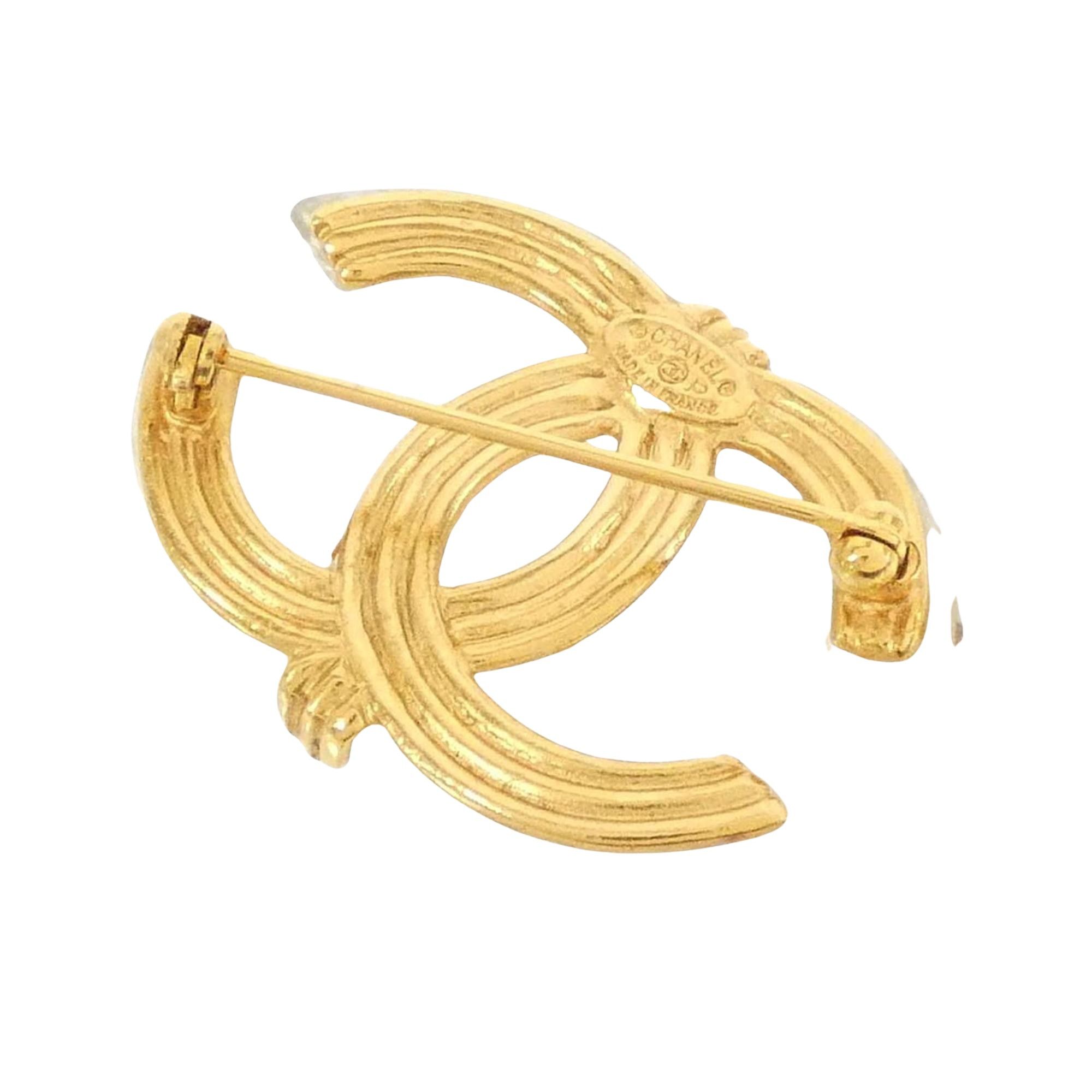 Chanel Chanel Coco Mark brooch Size ONE SIZE - 2 Thumbnail
