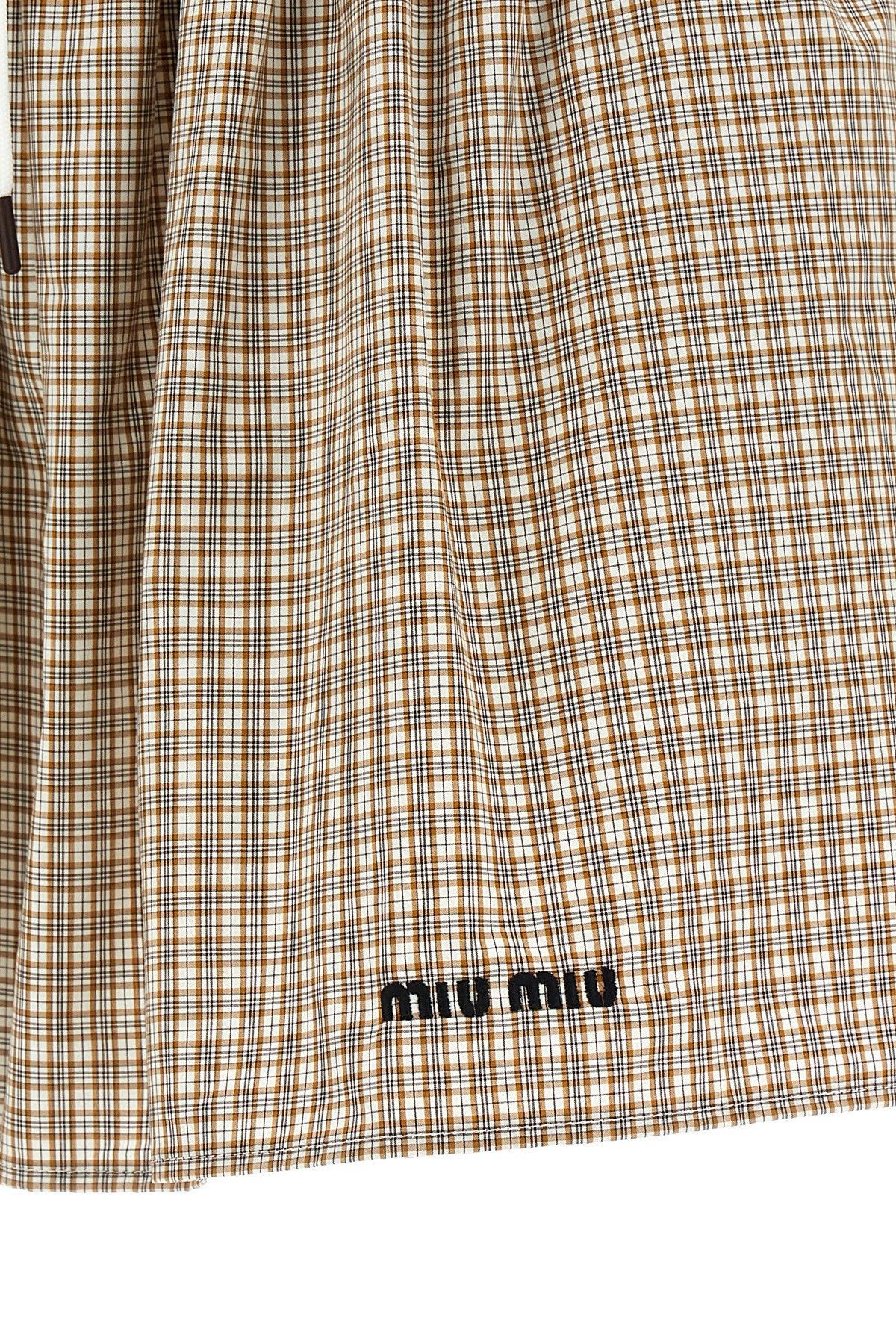 Miu Miu Tartan mini skirt Size 27" / US 4 / IT 40 - 4 Thumbnail
