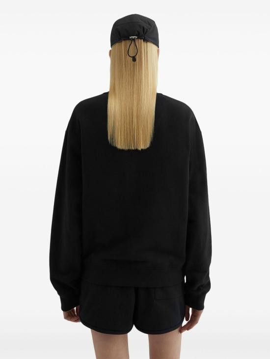 Jil Sander JIL SANDER Women Hoodies J40GU0122 J20039001 Black Size XS / US 0-2 / IT 36-38 - 3 Thumbnail