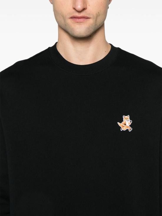 Maison Kitsune MAISON KITSUNE Men Hoodies MM00313KM0321 P199 Black Size US M / EU 48-50 / 2 - 2 Thumbnail