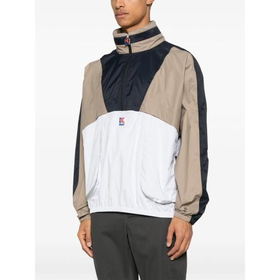 K-Way K-WAY Men Jacket K41415W WHBBL WHITE Size US XL / EU 56 / 4 - 3 Thumbnail
