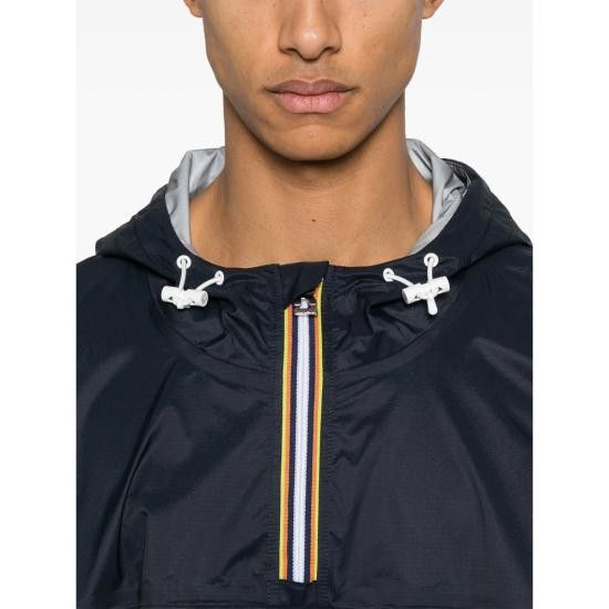 K-Way K-WAY Men Coats K2142CW BLUE Size US M / EU 48-50 / 2 - 5 Thumbnail