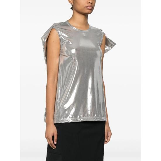 Junya Watanabe JUNYA WATANABE Women Tops JO T014 SILVE SILVER Size S / US 4 / IT 40 - 4 Thumbnail