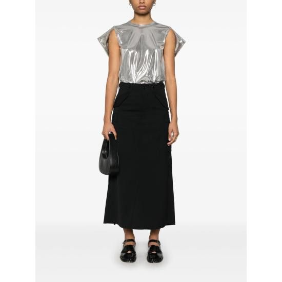 Junya Watanabe JUNYA WATANABE Women Tops JO T014 SILVE SILVER Size S / US 4 / IT 40 - 5 Thumbnail