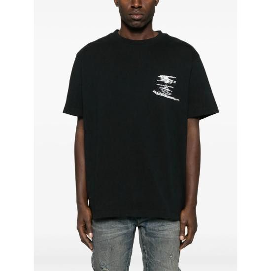 Purple Brand PURPLE BRAND Men T-Shirts P117 HBBW BLACK Size US S / EU 44-46 / 1 - 2 Thumbnail
