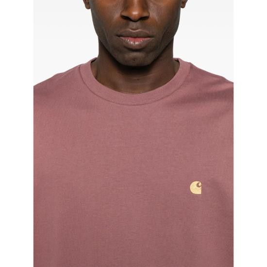 Carhartt CARHARTT Men T-Shirts I026391 2Q7XX PINK Size US M / EU 48-50 / 2 - 4 Thumbnail