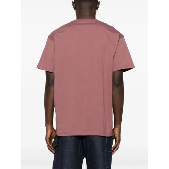 Carhartt CARHARTT Men T-Shirts I026391 2Q7XX PINK Size US M / EU 48-50 / 2 - 3 Thumbnail