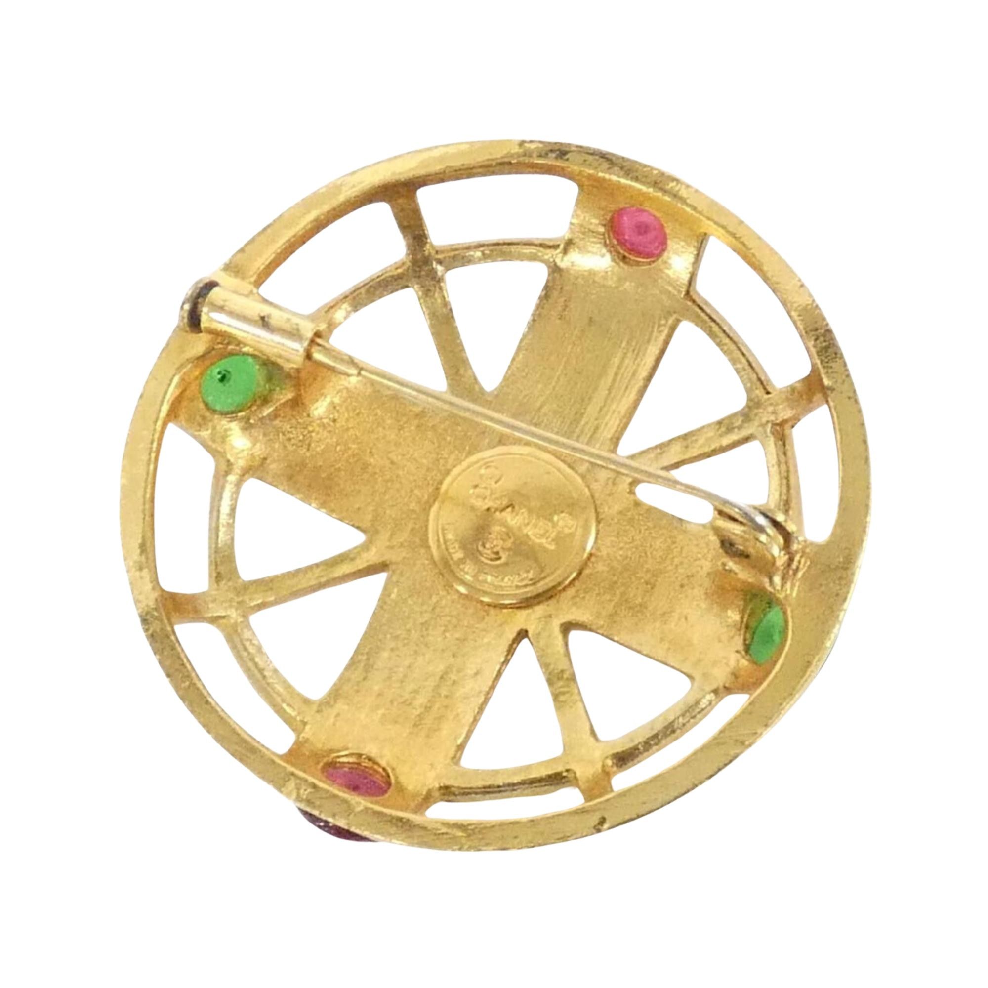 Chanel Chanel Gripoix brooch Size ONE SIZE - 2 Thumbnail