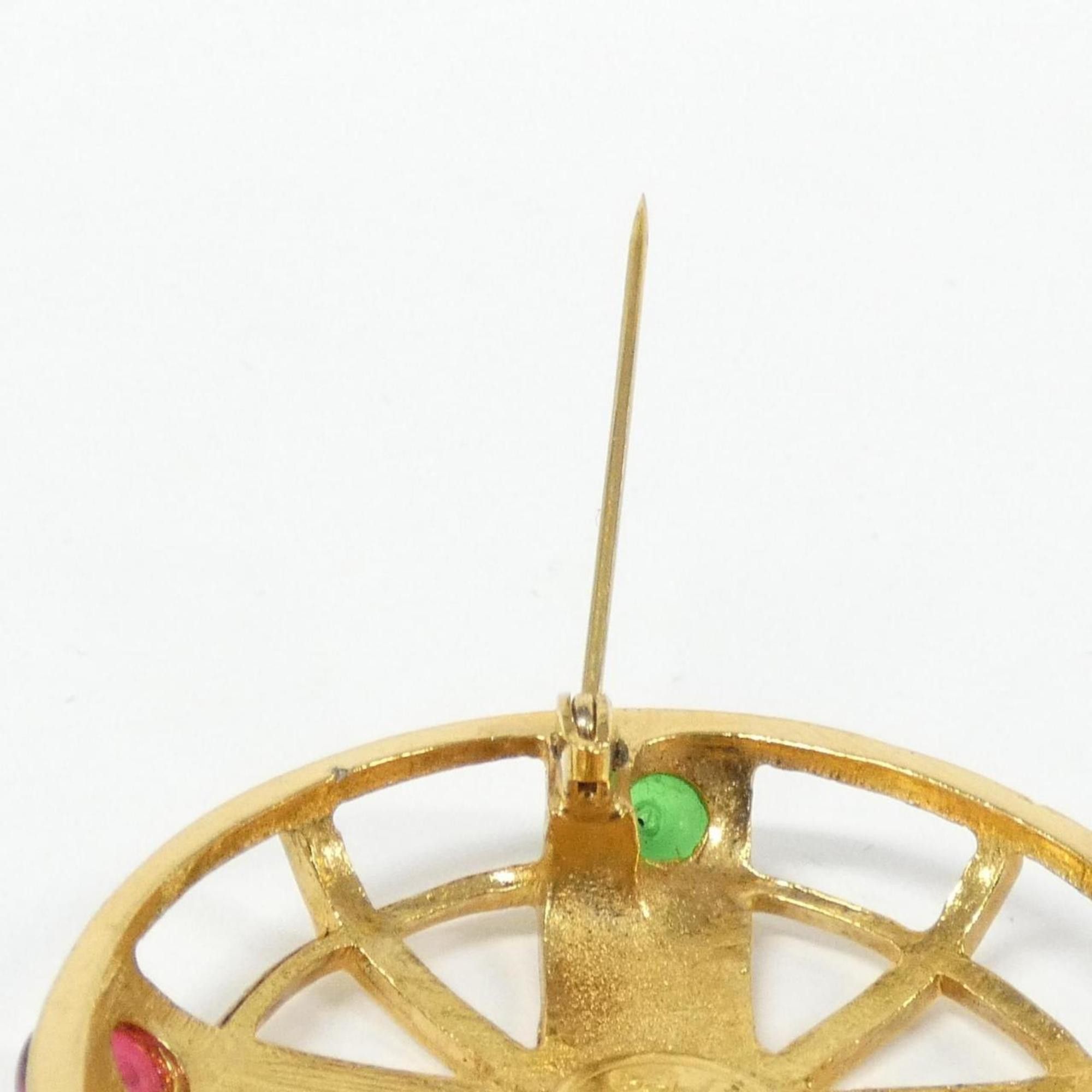 Chanel Chanel Gripoix brooch Size ONE SIZE - 4 Thumbnail