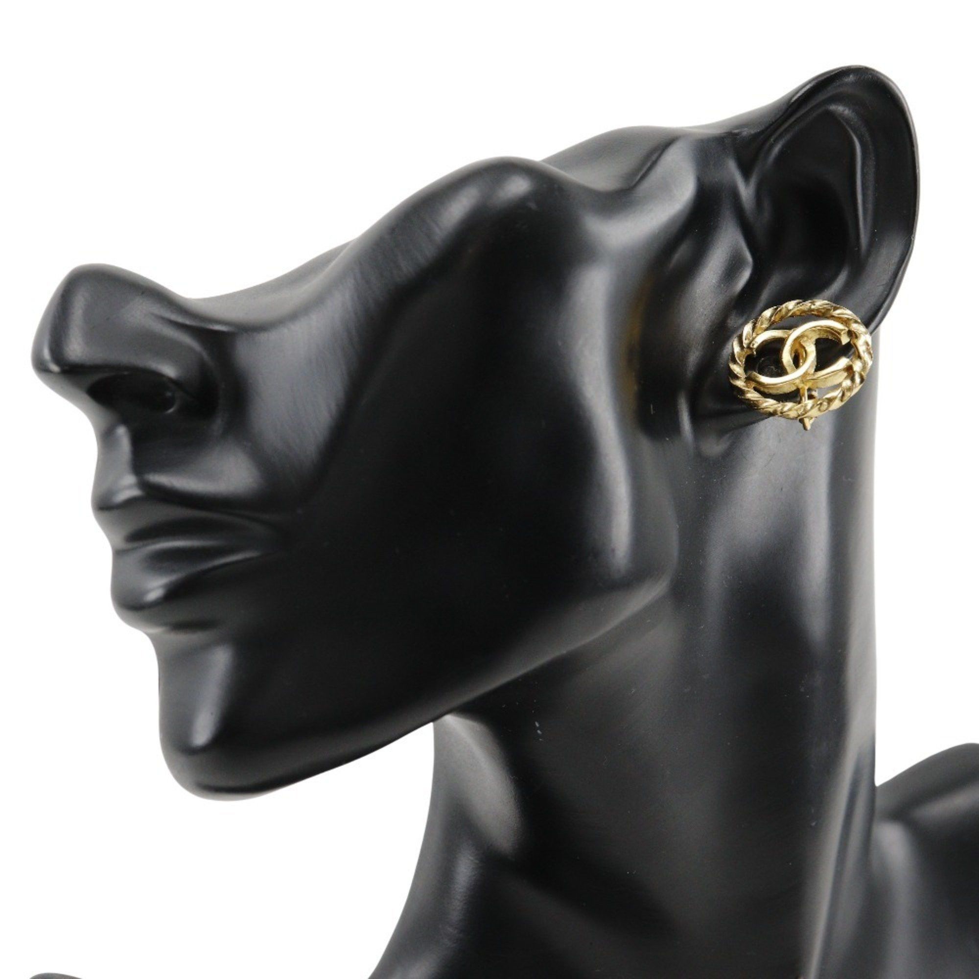 Chanel Chanel Coco Mark earring Size ONE SIZE - 8 Thumbnail
