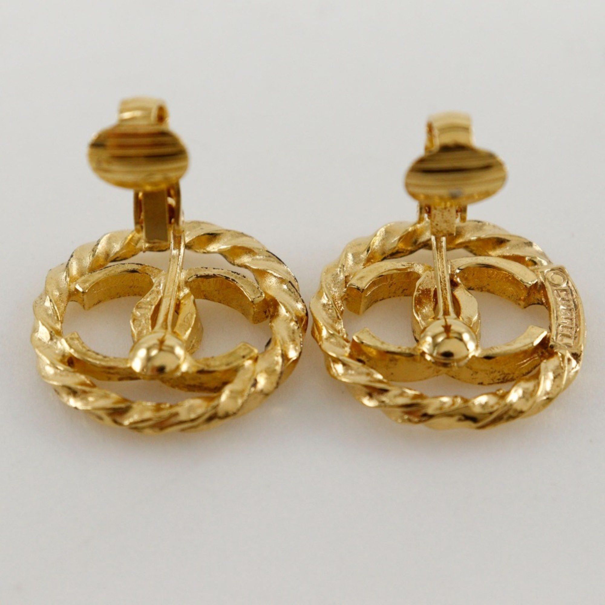 Chanel Chanel Coco Mark earring Size ONE SIZE - 4 Thumbnail