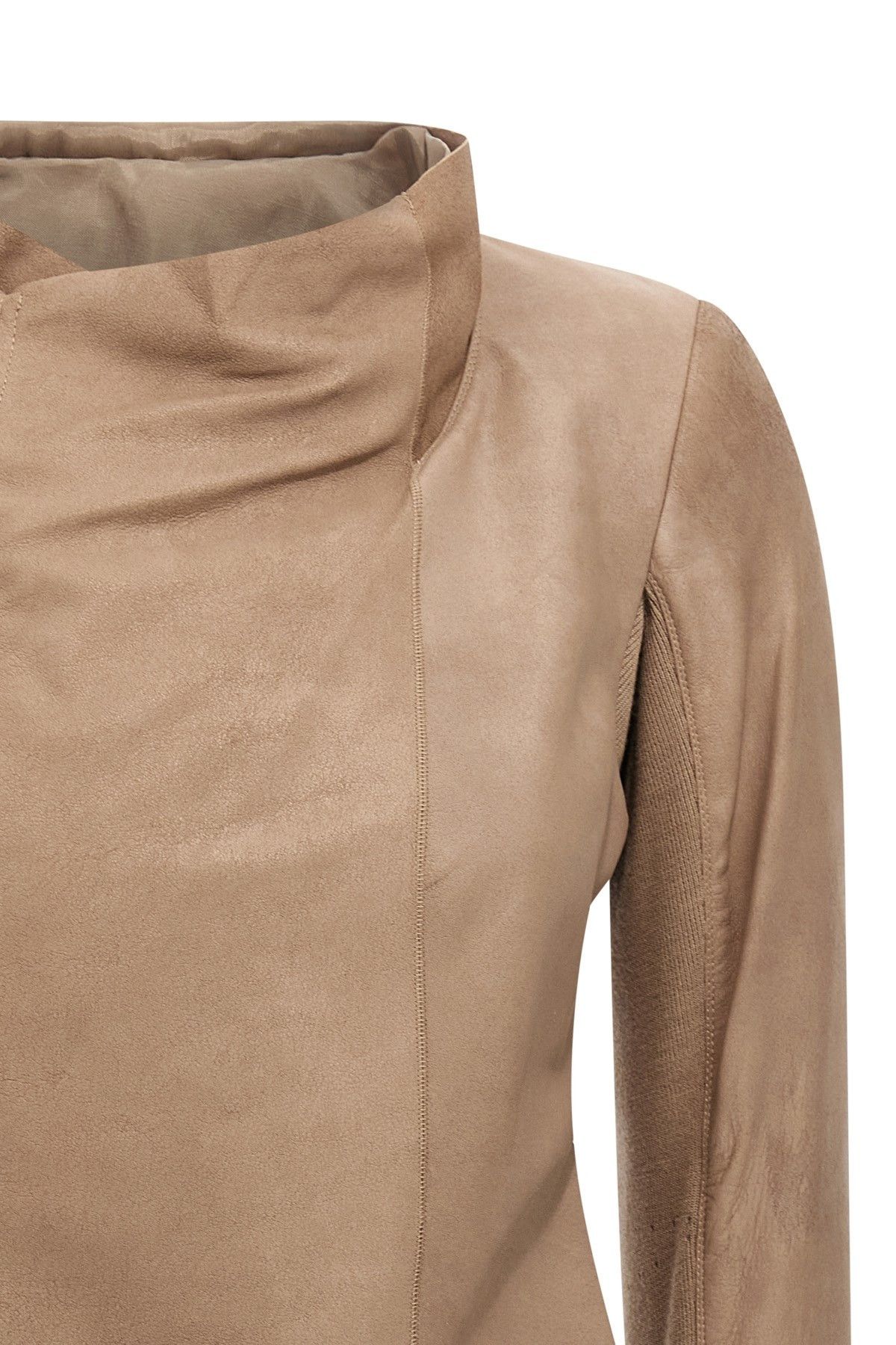 Rick Owens 'Low neck biker' jacket Size M / US 6-8 / IT 42-44 - 3 Thumbnail