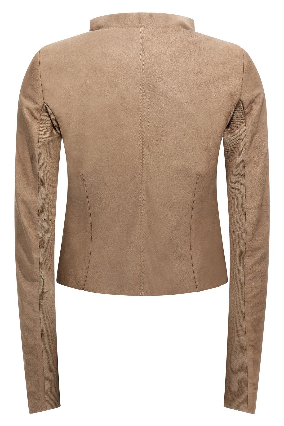 Rick Owens 'Low neck biker' jacket Size M / US 6-8 / IT 42-44 - 2 Thumbnail