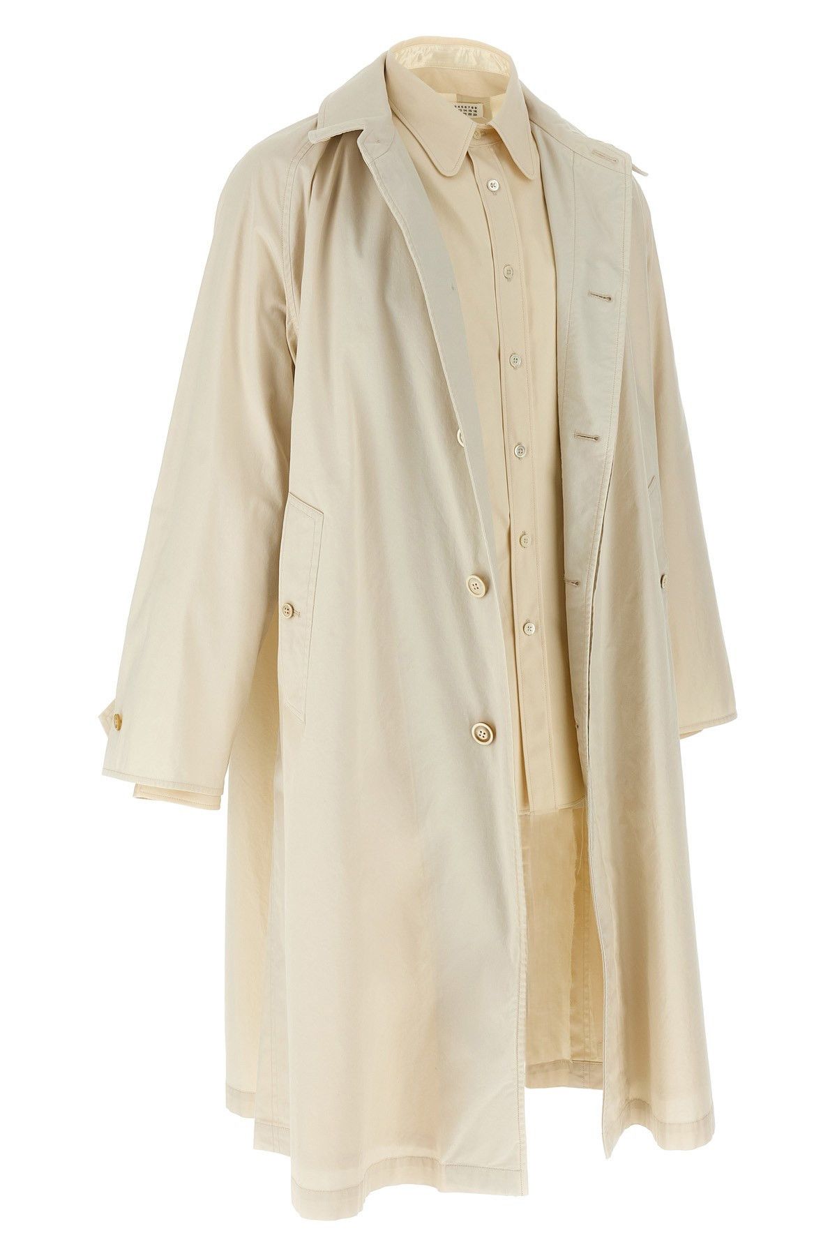 Maison Margiela Layered trench coat Size US M / EU 48-50 / 2 - 4 Thumbnail