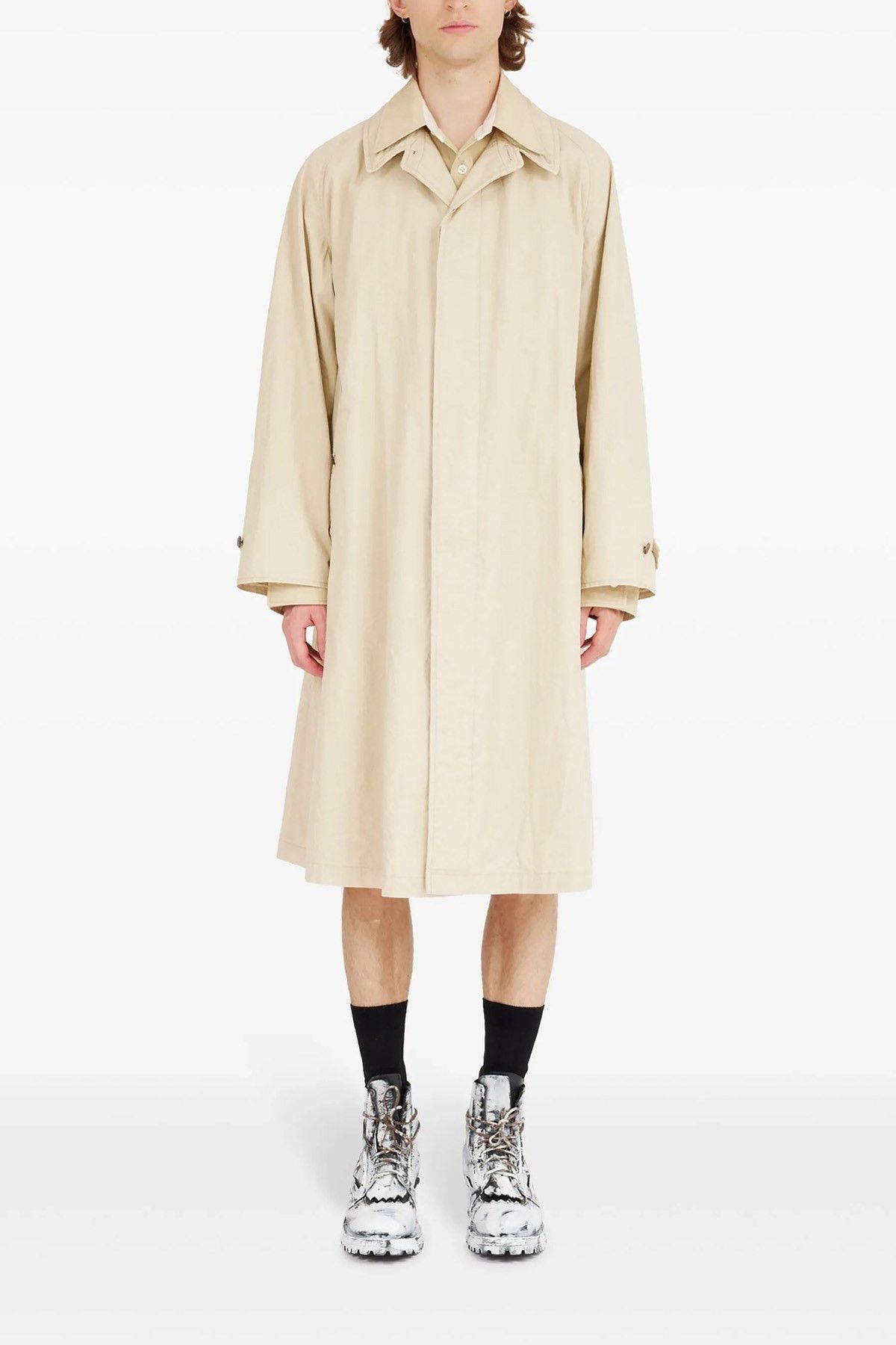 Maison Margiela Layered trench coat Size US M / EU 48-50 / 2 - 2 Thumbnail