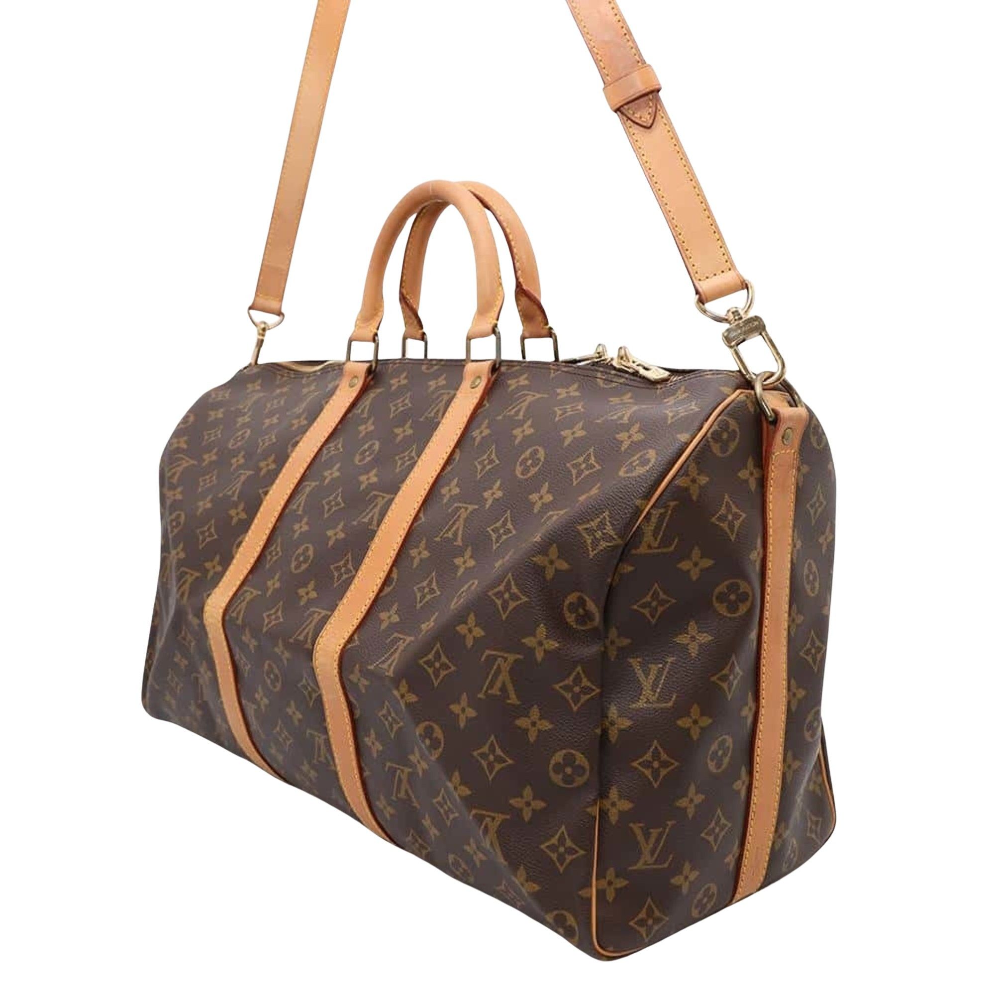 Louis Vuitton Louis Vuitton Keepall Bandouliere 50 travel Size ONE SIZE - 2 Thumbnail