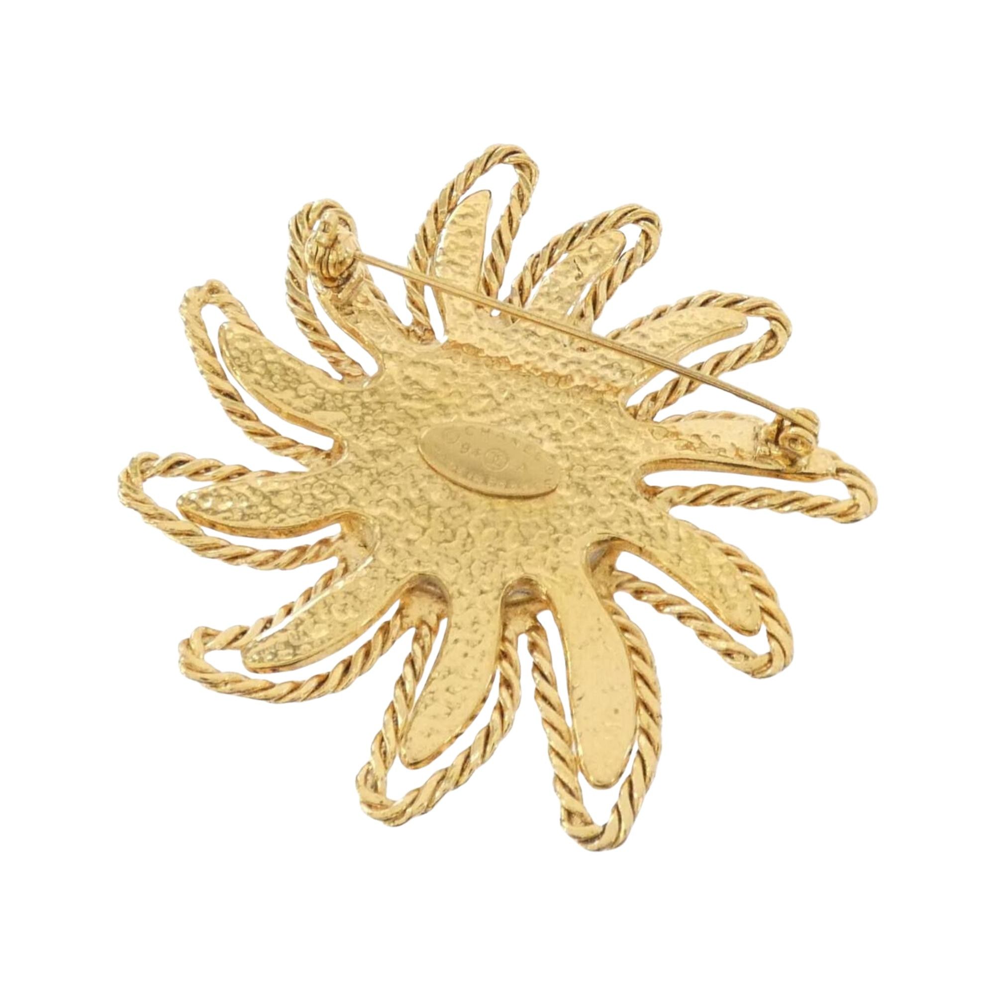 Chanel Chanel Coco Mark brooch Size ONE SIZE - 2 Thumbnail