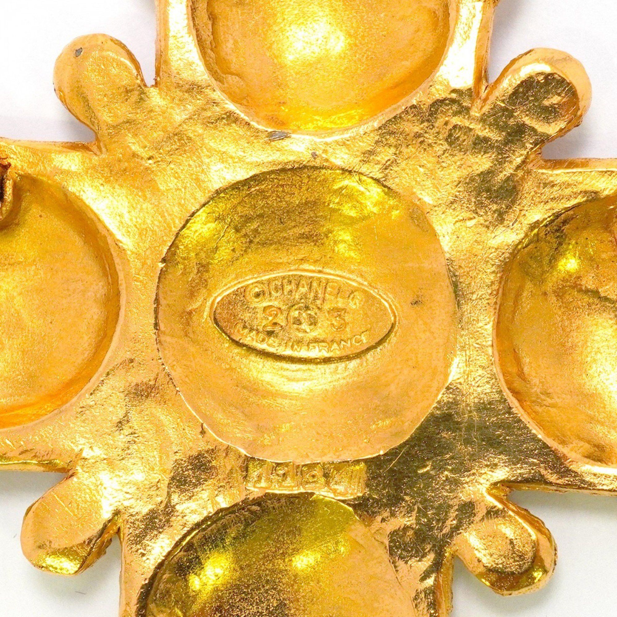 Chanel Chanel Cross brooch Size ONE SIZE - 5 Thumbnail