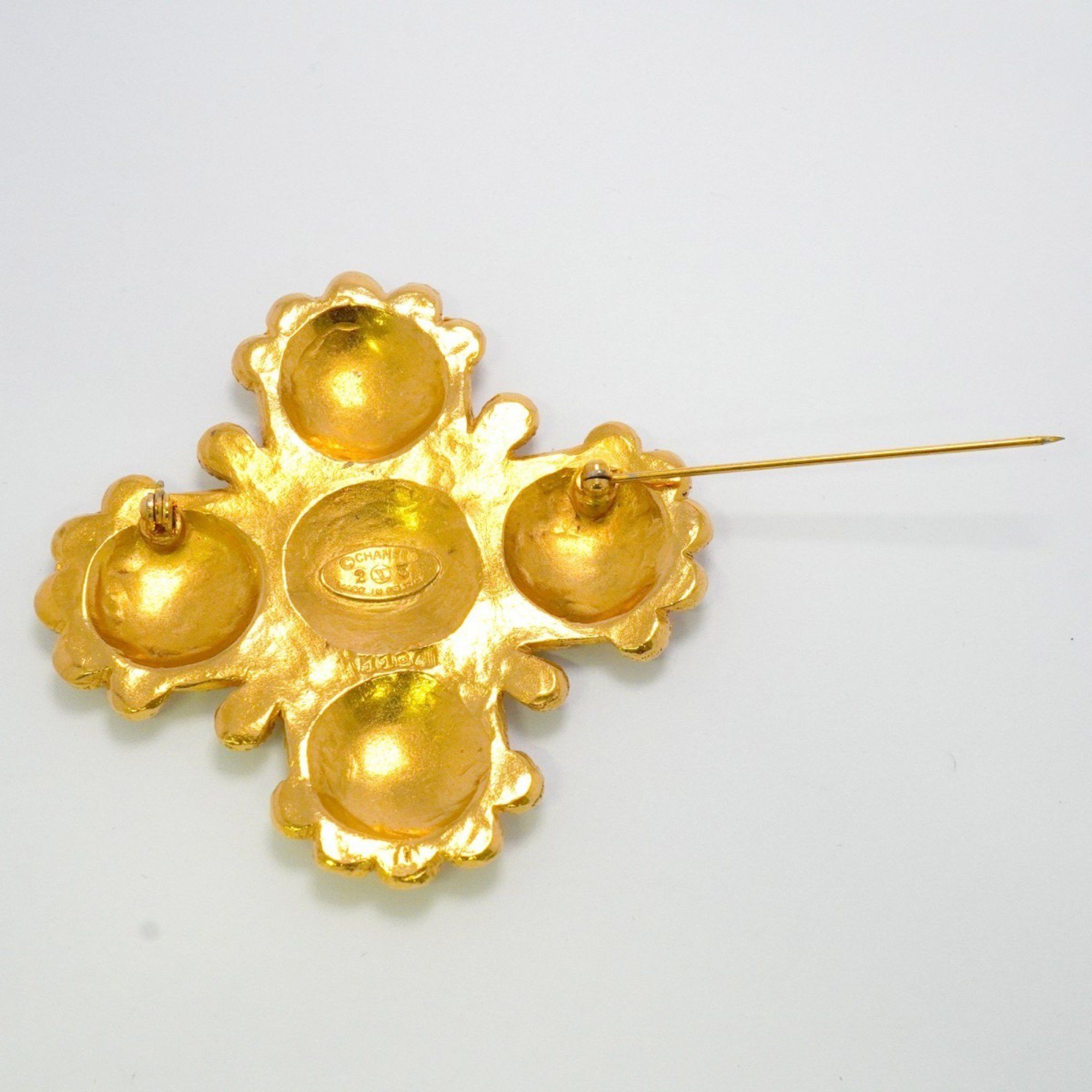 Chanel Chanel Cross brooch Size ONE SIZE - 4 Thumbnail