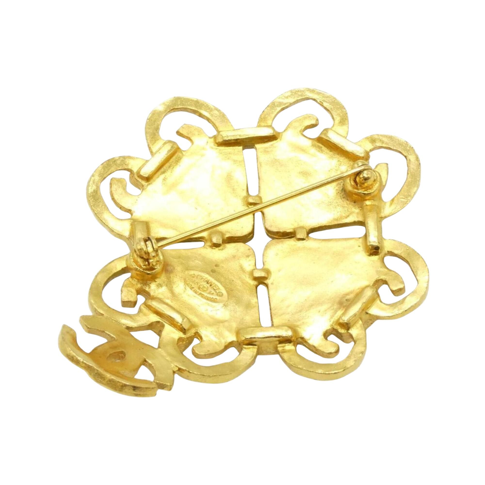 Chanel Chanel Coco Mark brooch Size ONE SIZE - 2 Thumbnail