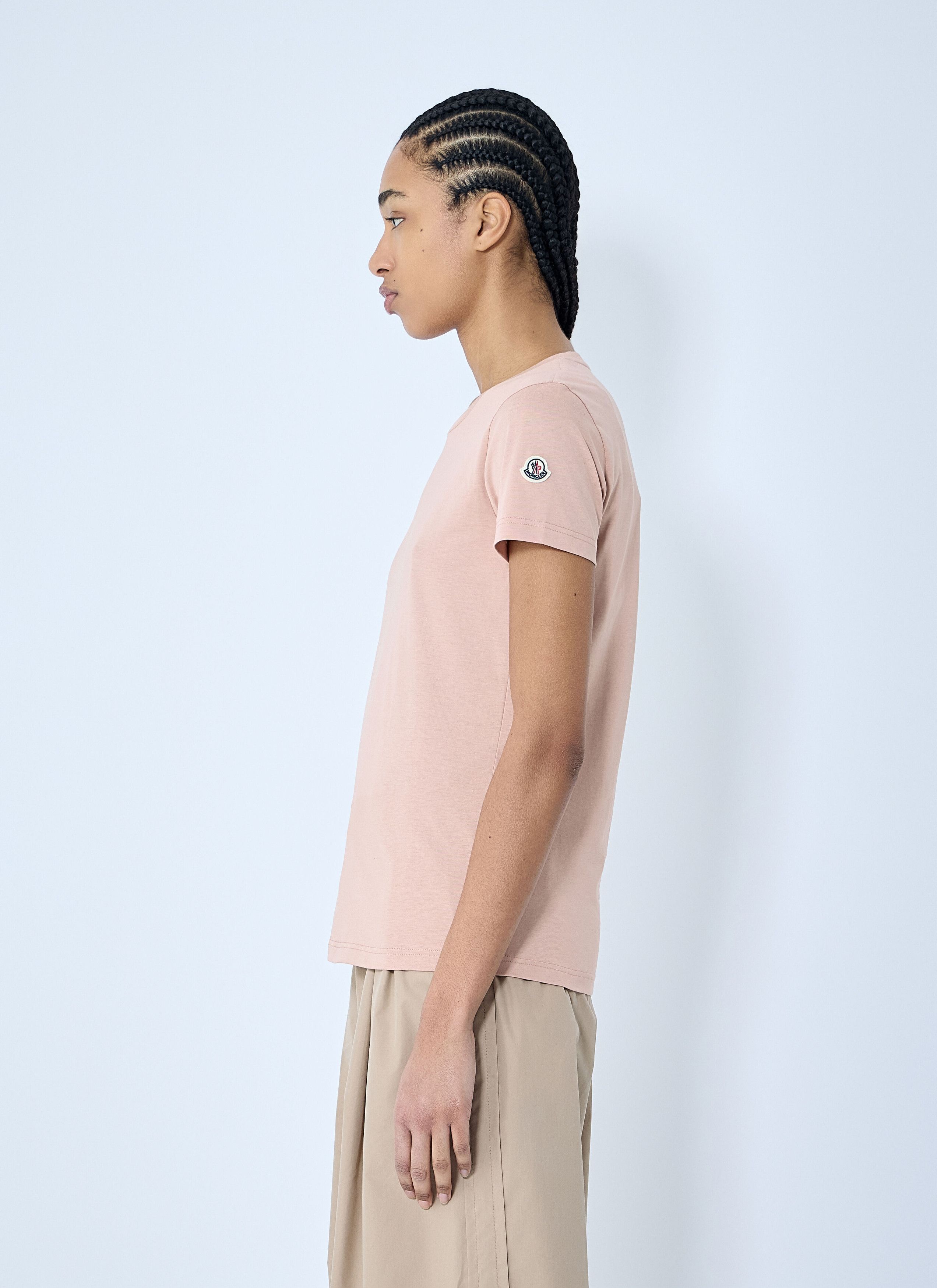 Moncler Logo Motif T-Shirt Size L / US 10 / IT 46 - 3 Thumbnail