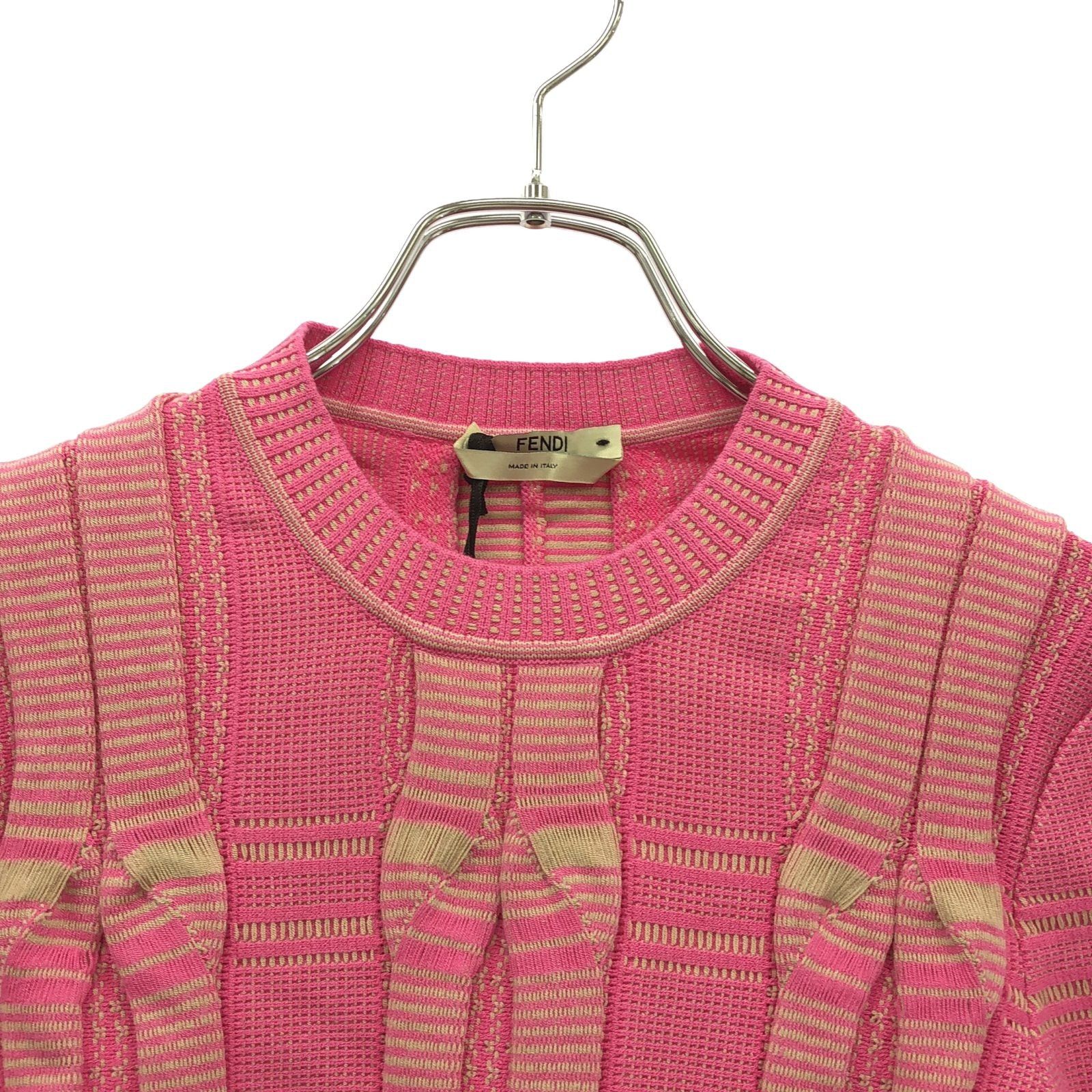 Fendi Fendi Knitwear/Sweaters Sweater Rayon Pink Size ONE SIZE - 3 Thumbnail