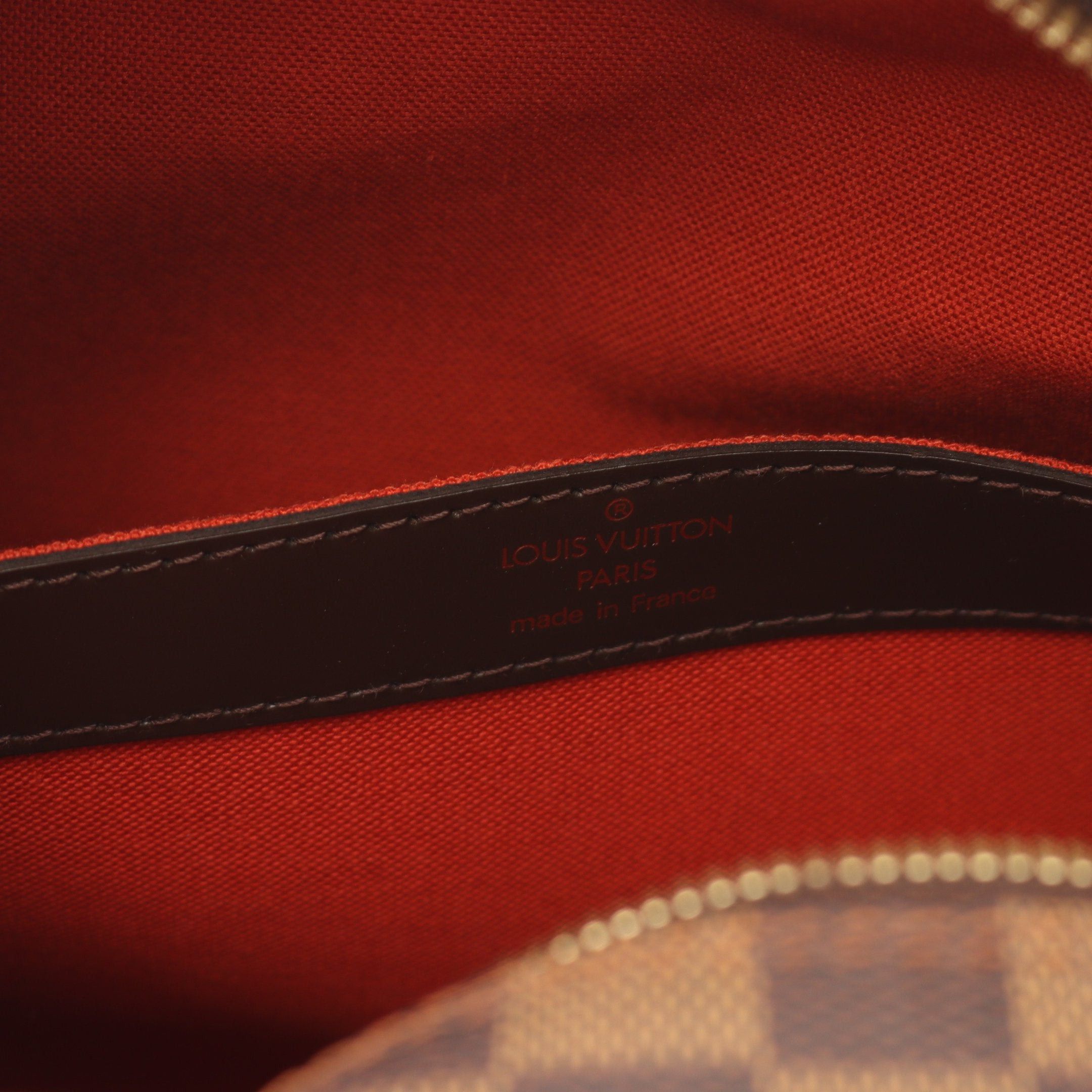 Louis Vuitton Louis Vuitton Naviglio Damier Ebene Shoulder Bag Leather Brown Size ONE SIZE - 4 Thumbnail