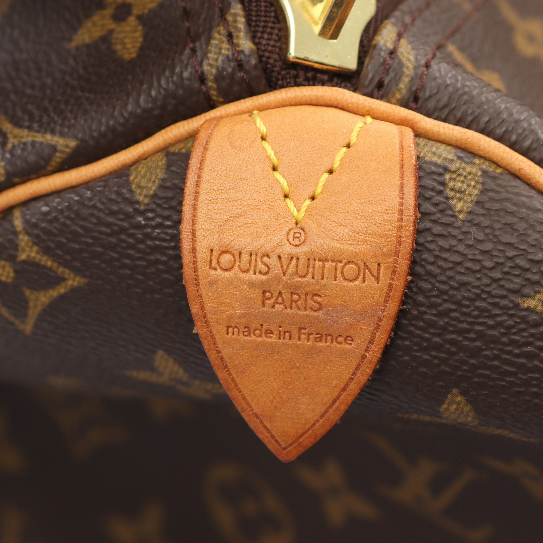 Louis Vuitton Louis Vuitton Keepall 55 Monogram Boston Bag Leather Brown Size ONE SIZE - 4 Thumbnail