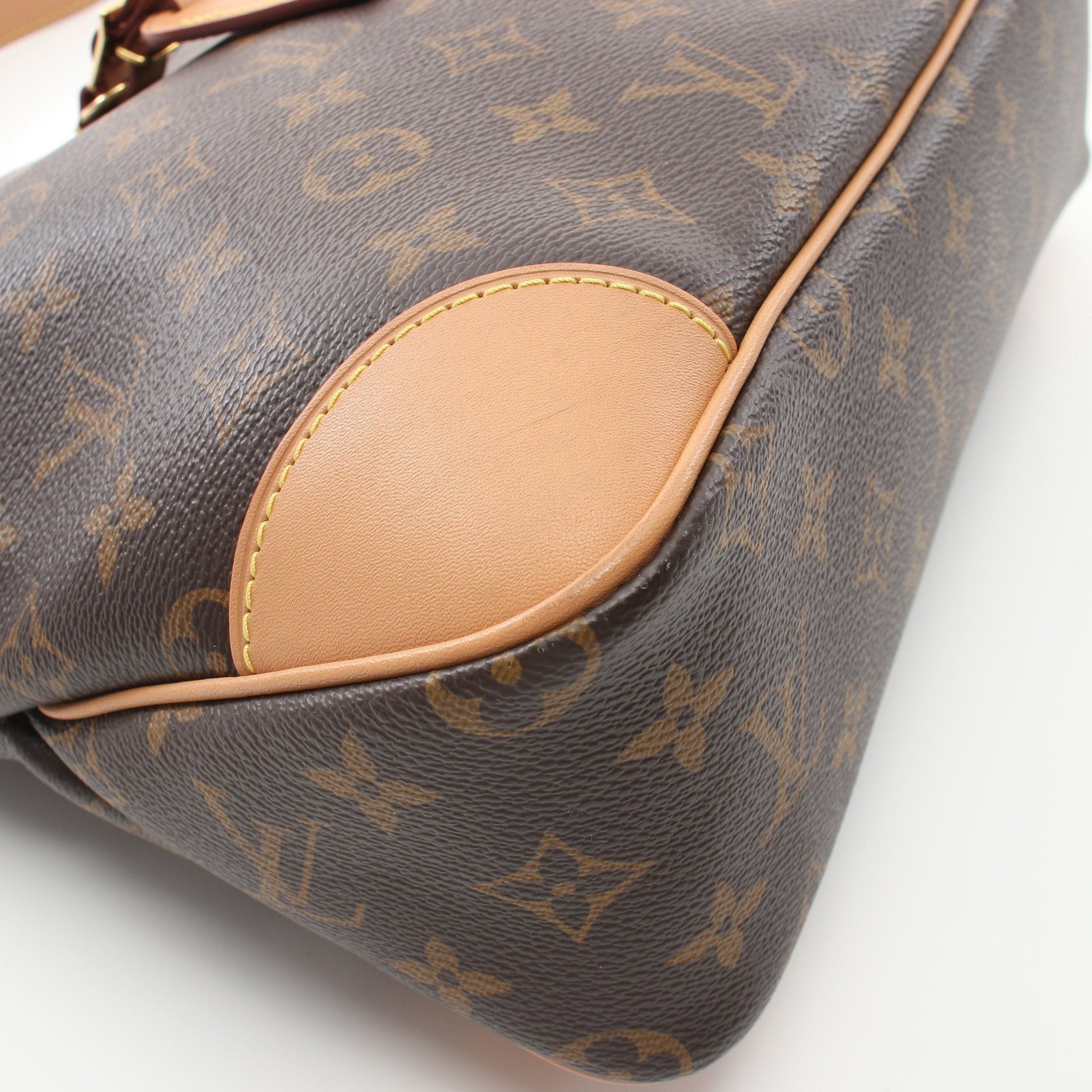 Louis Vuitton Louis Vuitton Odeon Nm Mm Monogram Shoulder Bag Leather Brown Size ONE SIZE - 7 Thumbnail