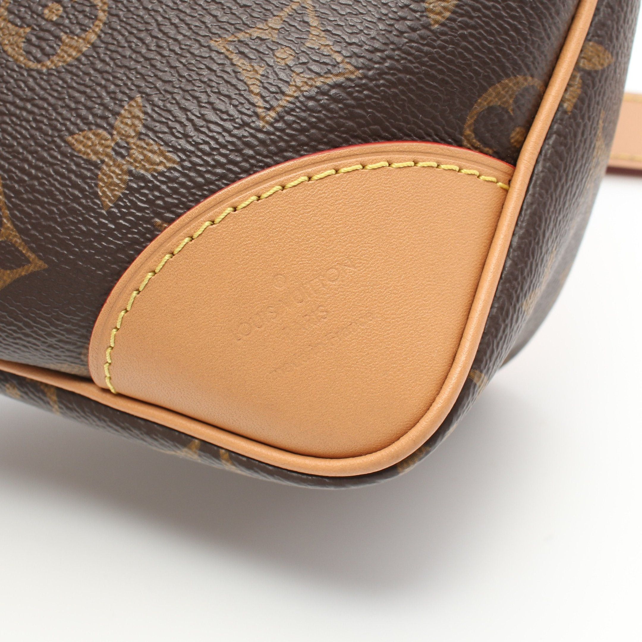 Louis Vuitton Louis Vuitton Odeon Nm Mm Monogram Shoulder Bag Leather Brown Size ONE SIZE - 4 Thumbnail