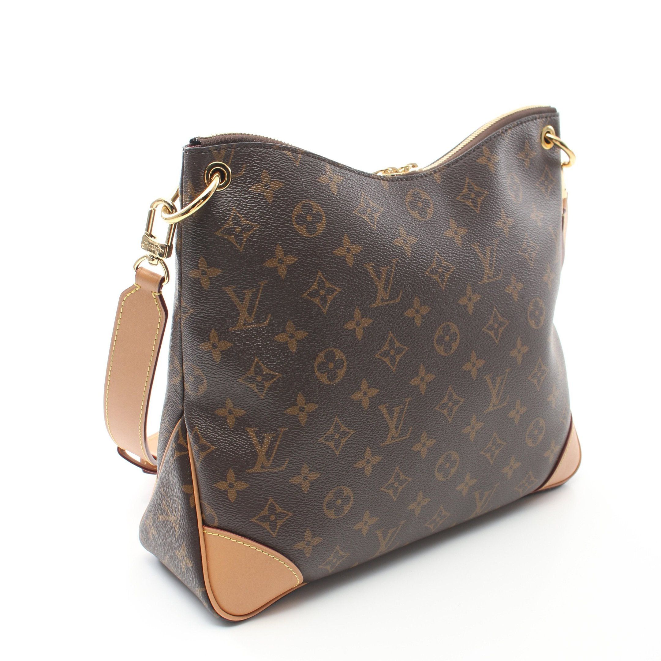 Louis Vuitton Louis Vuitton Odeon Nm Mm Monogram Shoulder Bag Leather Brown Size ONE SIZE - 2 Thumbnail