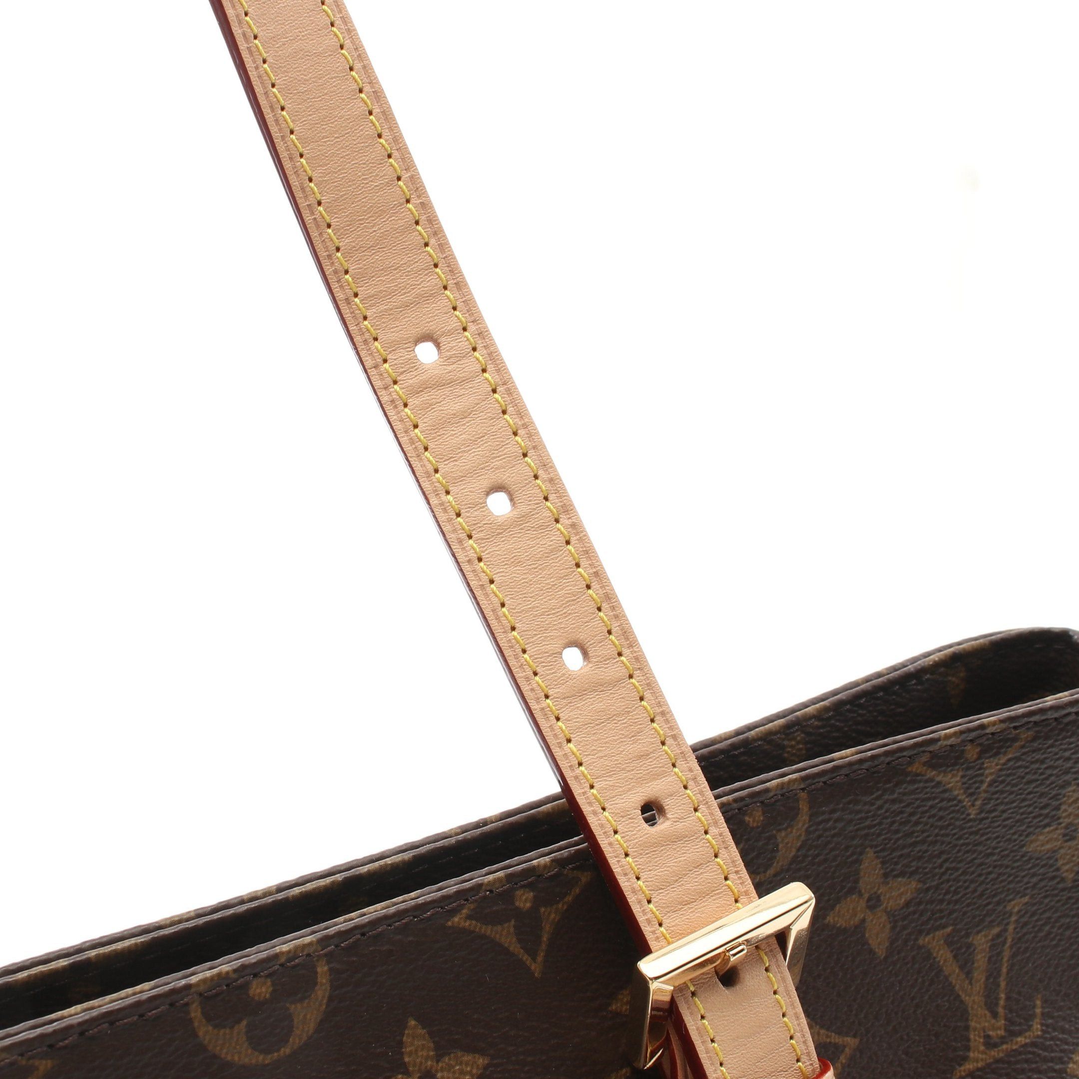 Louis Vuitton Louis Vuitton Piano Monogram Shoulder Bag Tote Leather Brown Size ONE SIZE - 5 Thumbnail