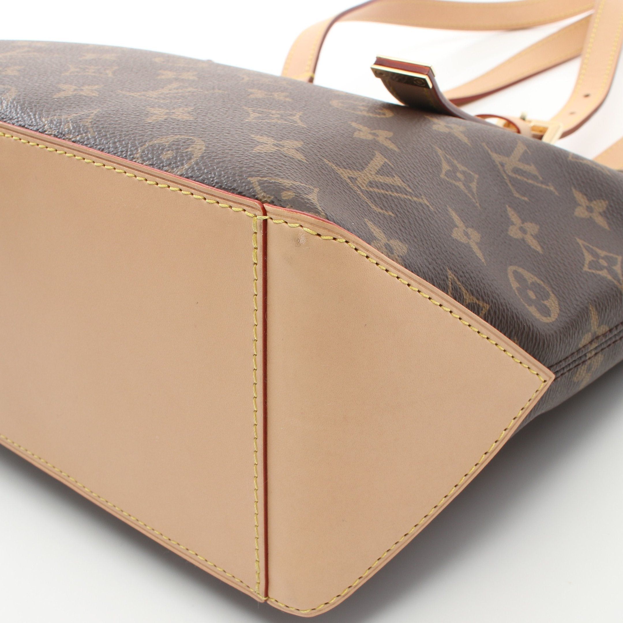 Louis Vuitton Louis Vuitton Piano Monogram Shoulder Bag Tote Leather Brown Size ONE SIZE - 6 Thumbnail