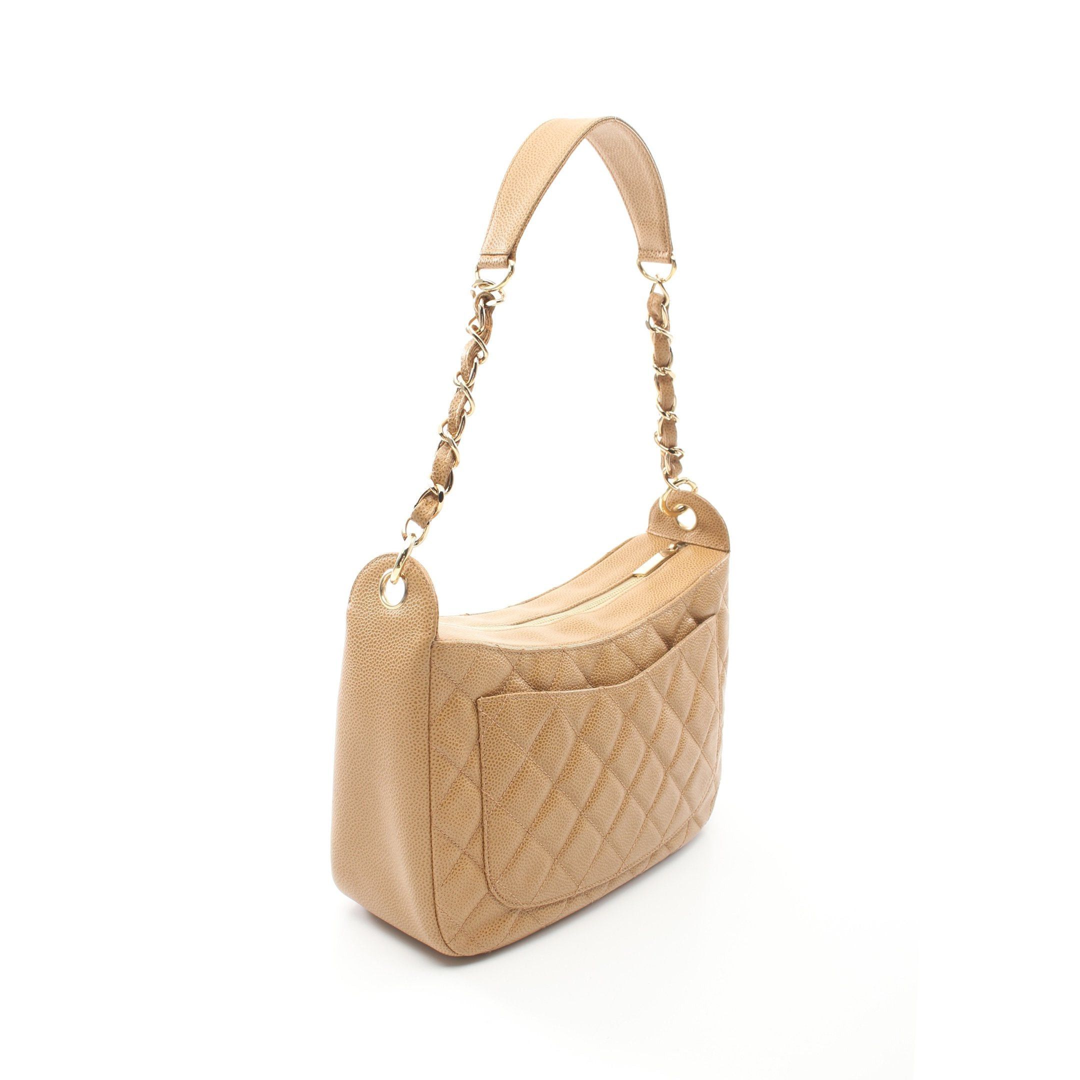 Chanel Chanel Matelasse Chain Shoulder Bag One Caviar Skin Beige Gold Hardware Size ONE SIZE - 2 Thumbnail